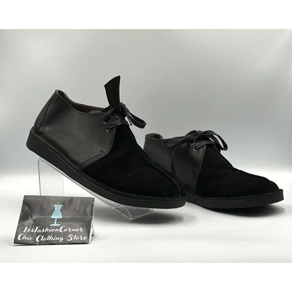 British Walkers Men's Black Suede Leather Kingston Desert Trek Boot Sz 11.5 3035 - Picture 12 of 16